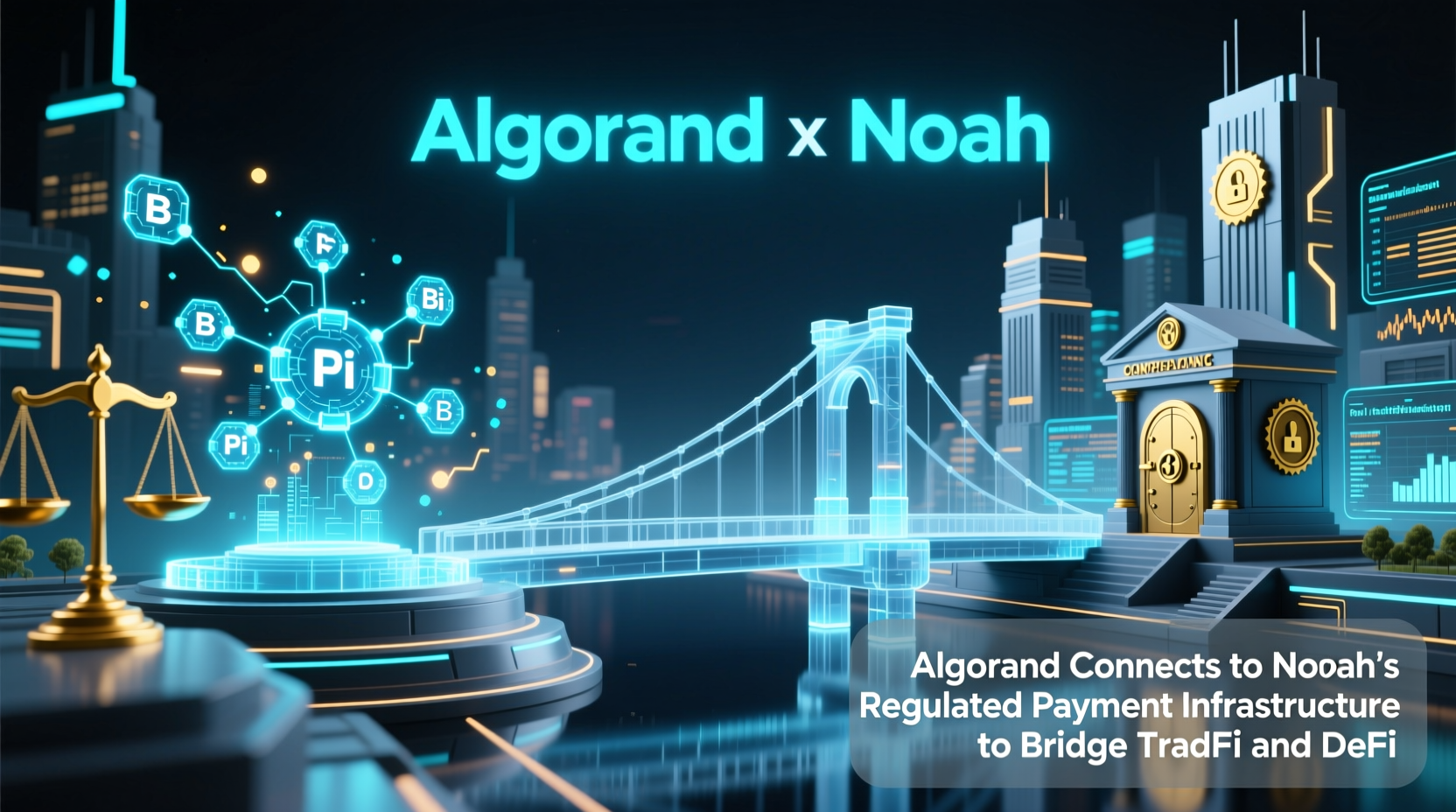 Algorand Connects to Noah’s Regulated Payment Infrastructure to Bridge TradFi and DeFi